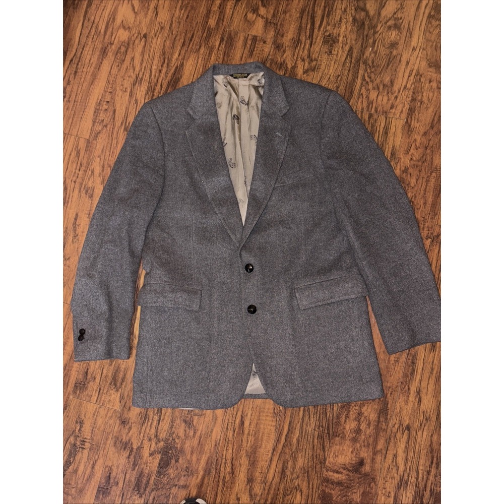 Strathmore 100% Camel Hair Mens Sport Coat Blazer Jacket Made in USA